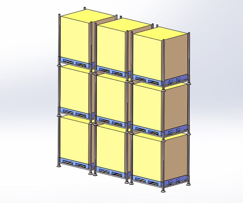 Optimized and cost-effective racking solution