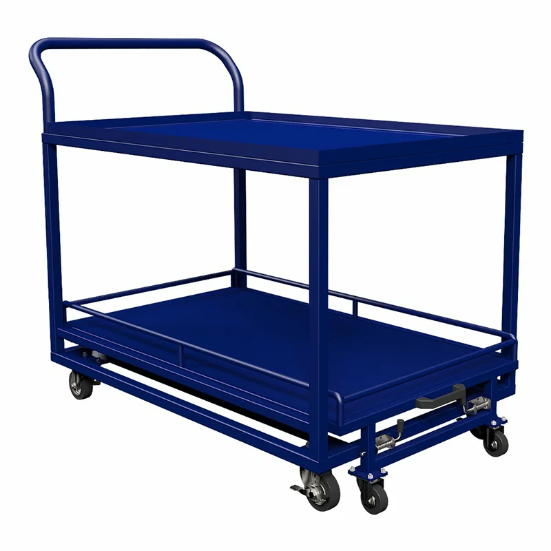 Difference between roll cages and 2 tier picking trolleys?