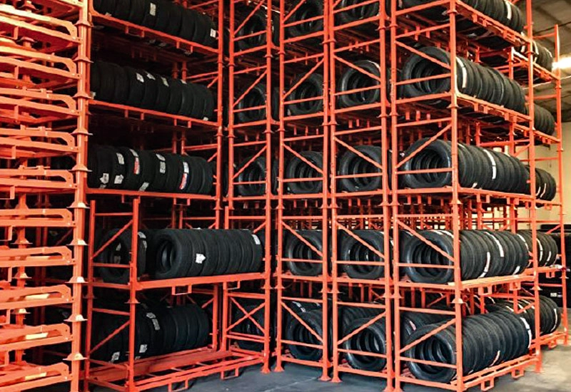 How to choose high-density fabric roll storage racks to avoid yield loss from ovalization?