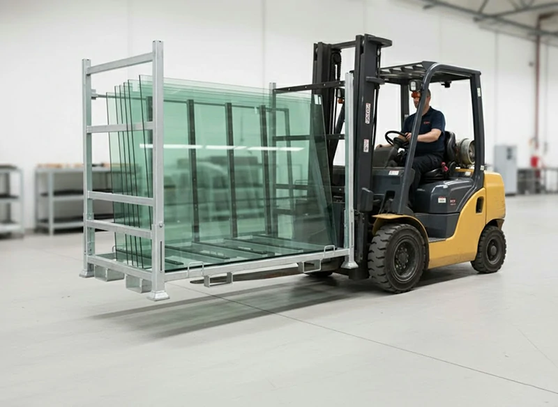 Stop Buying Crates: Switch to Reusable Glass Racks