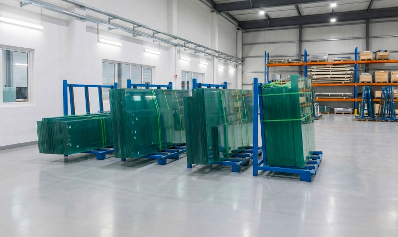 Replace Static L-Racks: Foldable Glass Storage