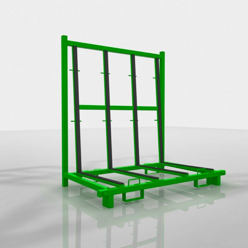 Heavy-Duty Glass Racking: 2000kg Load Capacity