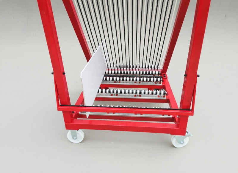 Warehouse Glass Sorting Cart