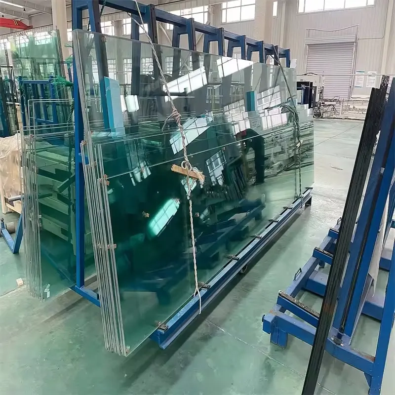 Custom size window fabrication transport carts