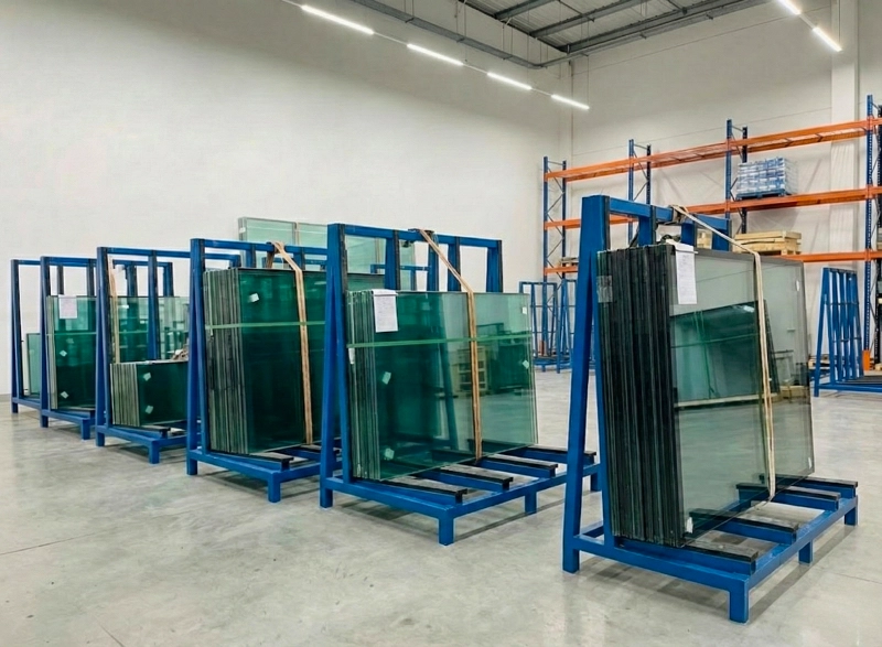 Heavy duty L-stand for marble slabs