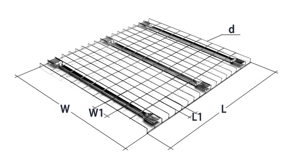 steel wire mesh decking