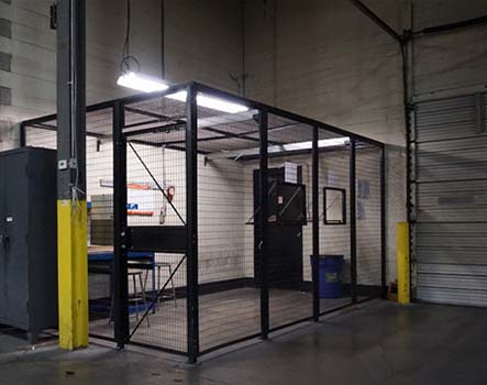 Wire Mesh Cage Partitions