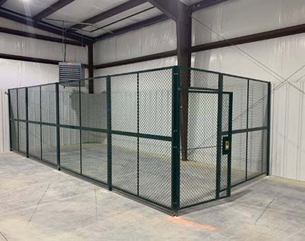 Wire Mesh Cage Partitions