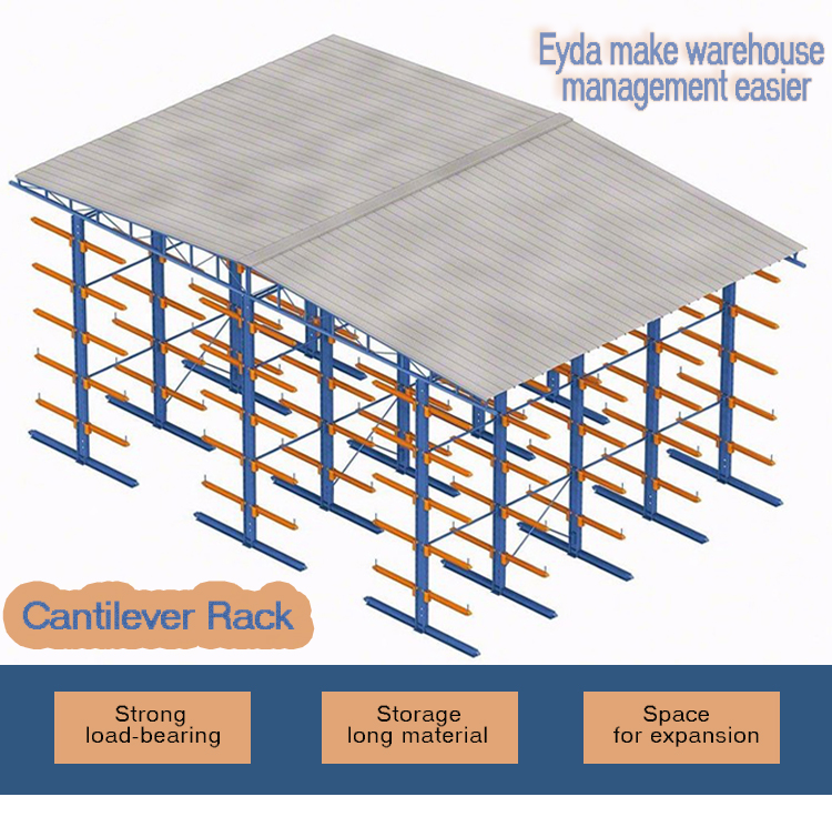Cantilever Racks For Sheet Metal Lumber Storage