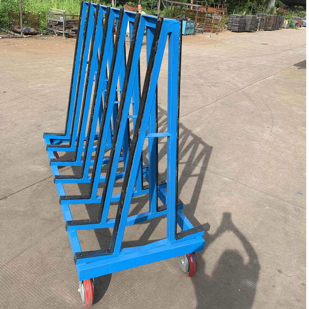 Customized size warehouse racking system glass rack rolling storage rack