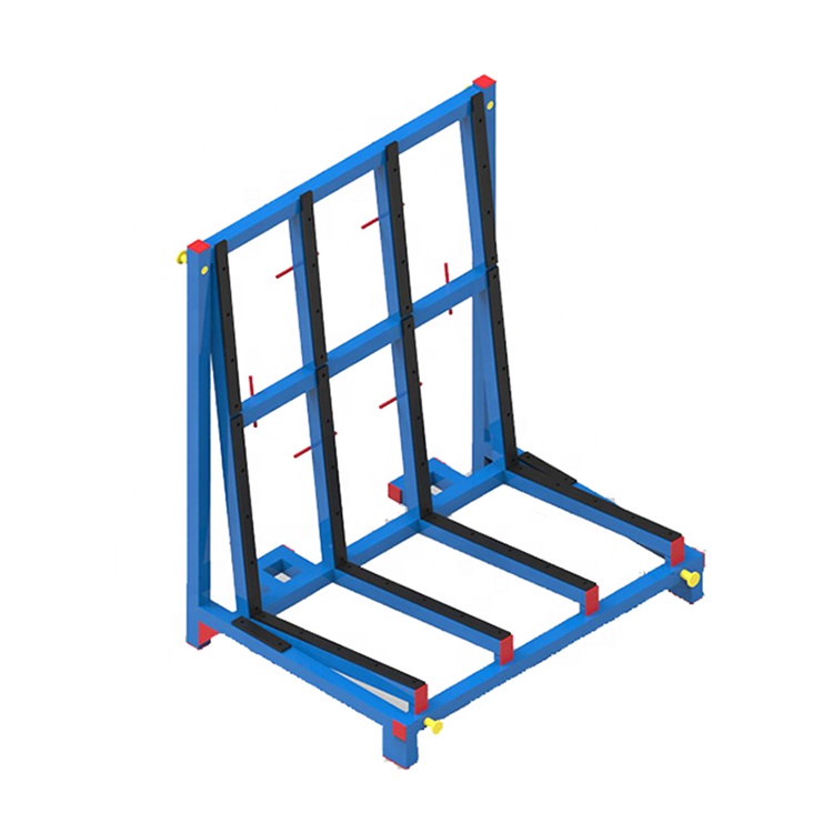   Curtain Wall heavy duty stacking glass transport pallet rack