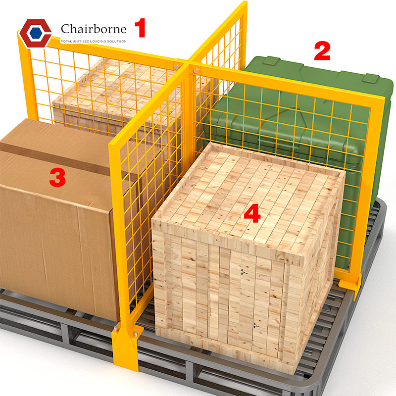 Maximize Your Pallet Storage Space Utilization with Chairborne's Innovative Pallet Cross Partition