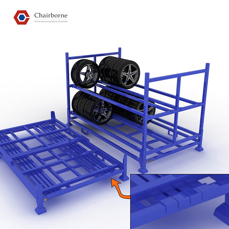 Maximizing Warehouse Space with Our Innovative Multi-Layer Tire Rack ...