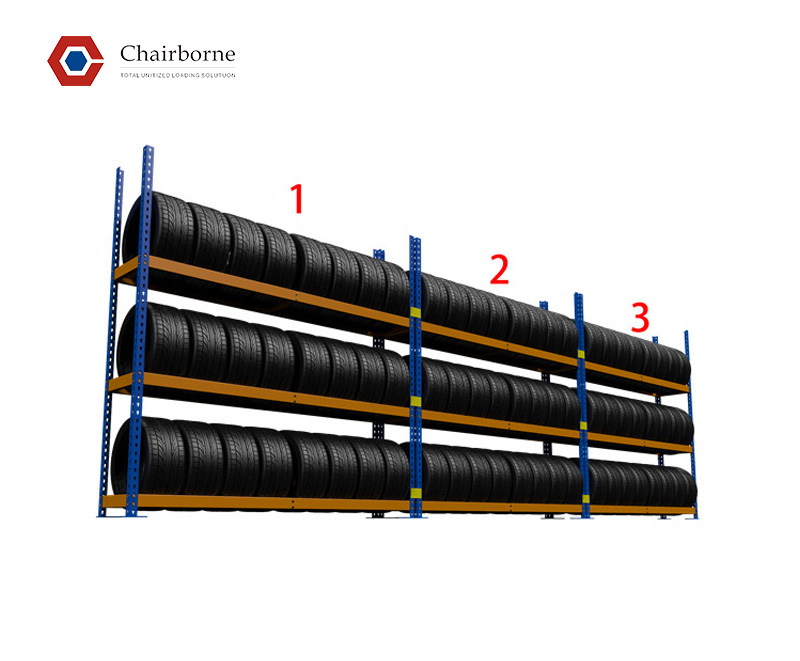 Efficient and Safe Storage for Large-Sized Truck Tires: Chairborne's Specialized Truck Tire Storage Rack