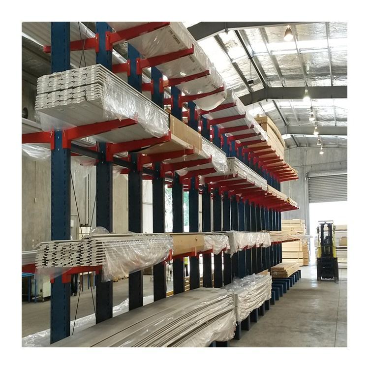 Customized Heavy Duty Warehouse Storage Cantilever Rack Pvc Pipe Storage Rack
