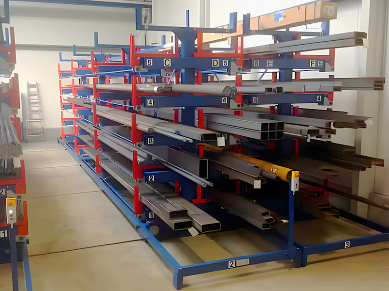 How the Crank Out Cantilever Rack Maximizes Space