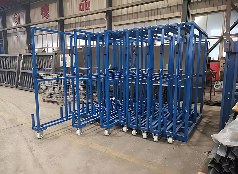   Vertical Sheet Storage Systems for Industrial Panel Safety 