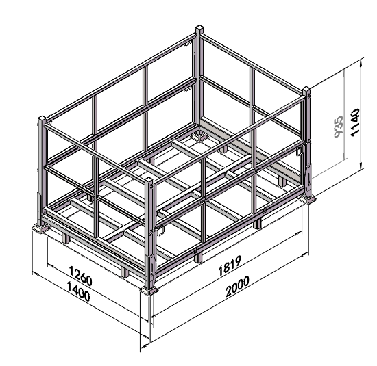 Heavy-Duty Foldable Containers: Cage Pallet Manufacturers&#39; Solution for Industrial Storage