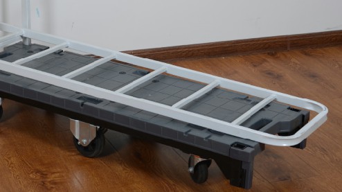 Warehouse with stacks of u boat trolley decks ready for assembly