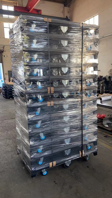 U-boat carts ready for shipping