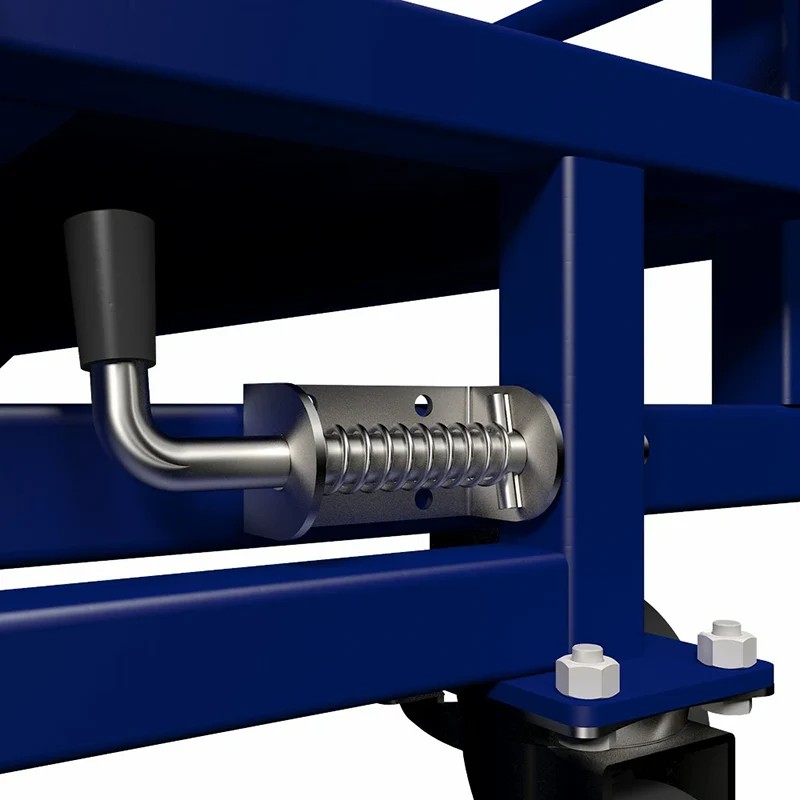 two tier cart on wheels