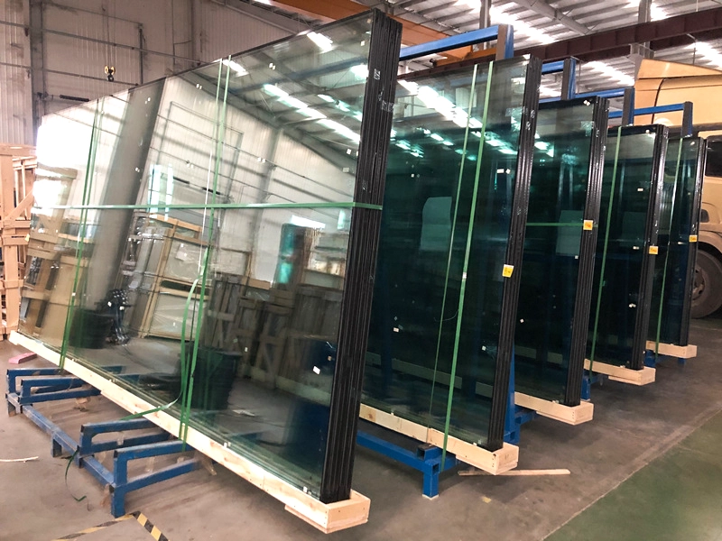 Which glass racking system is best for forklift handling?