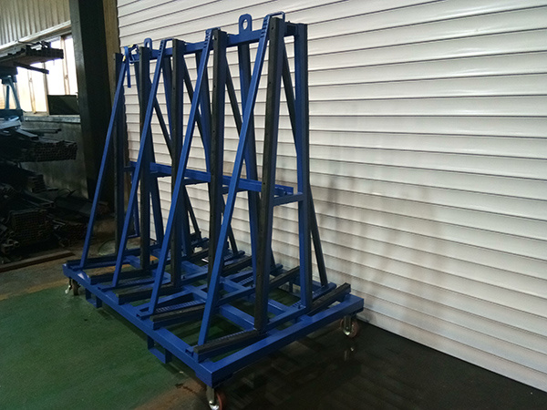 Tempered Glass A-Frame Racks
