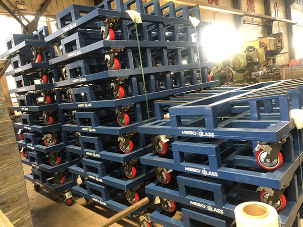 Iron-Core Polyurethane Casters Rack