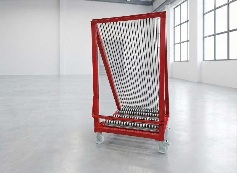 Stamping press die storage solutions