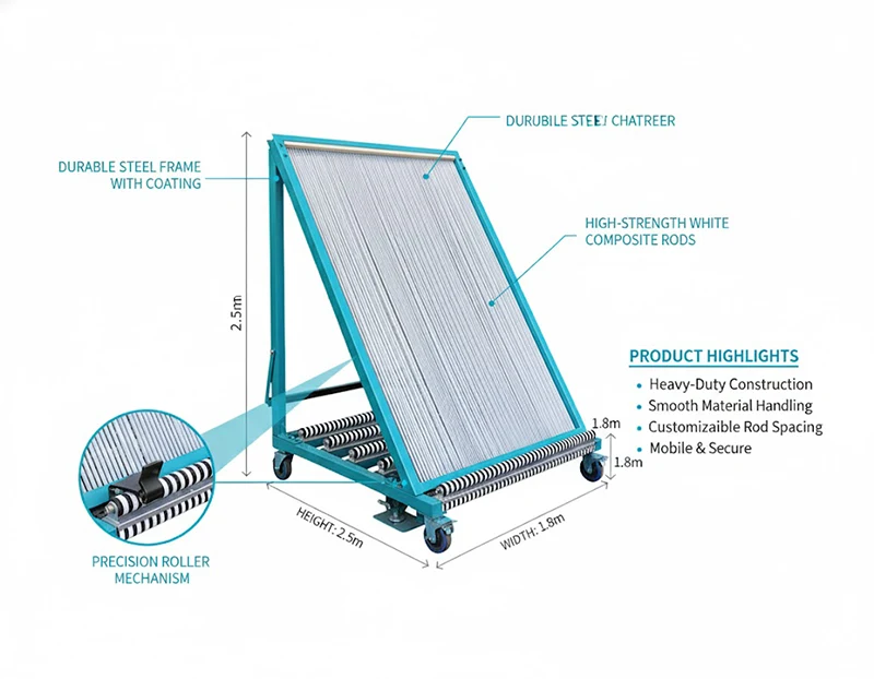 Standard pallet rack vs mold rack