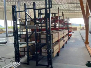 Stop Burning Picking Hours on Long Bar Stock: How a Roll-Out Cantilever Rack Clears the Outbound Truck Queue