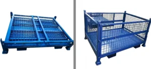 Mybox Empty-Return Space Saving for Collapsible Container Loops