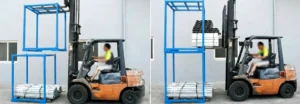 100 mm Nesting Gap for Stack Racks: Forklift Entry and Empty Return Savings