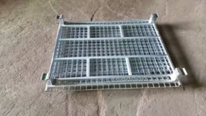 Repeated Forklift Handling: Why Stbox Wire Container Base Feet and Bottom Mesh Bend First