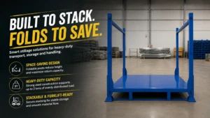 Stacking Posts vs Side-Door Hinges: Choosing the Right Mytrack Stillage Configuration