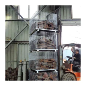Why Doesn’t a 1400 kg Wire Mesh Container Mean I Can Stack Four Layers of Steel Castings?