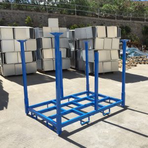 portable stacking pallet racks