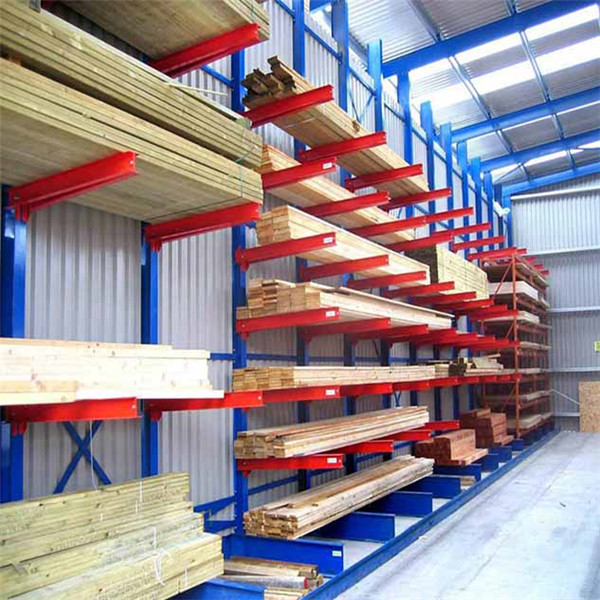 Sheet Metal And Tube Warehouse Storage Heavy Duty Roll-formed Cantilever Rack