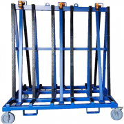 Slab granite steel transport a-frame stone slab storage rack