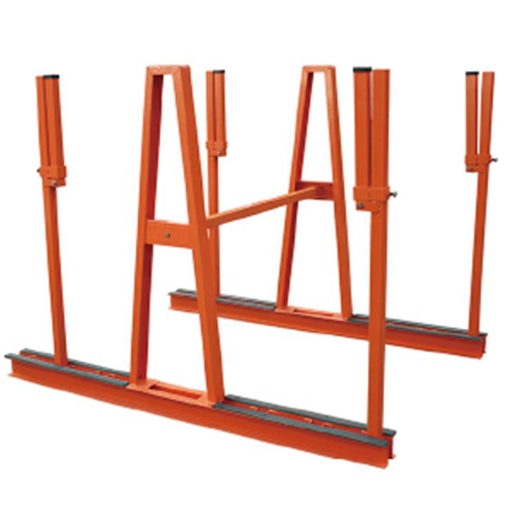 Multiple use durable marble granite quartz slab transporting storage frame rack