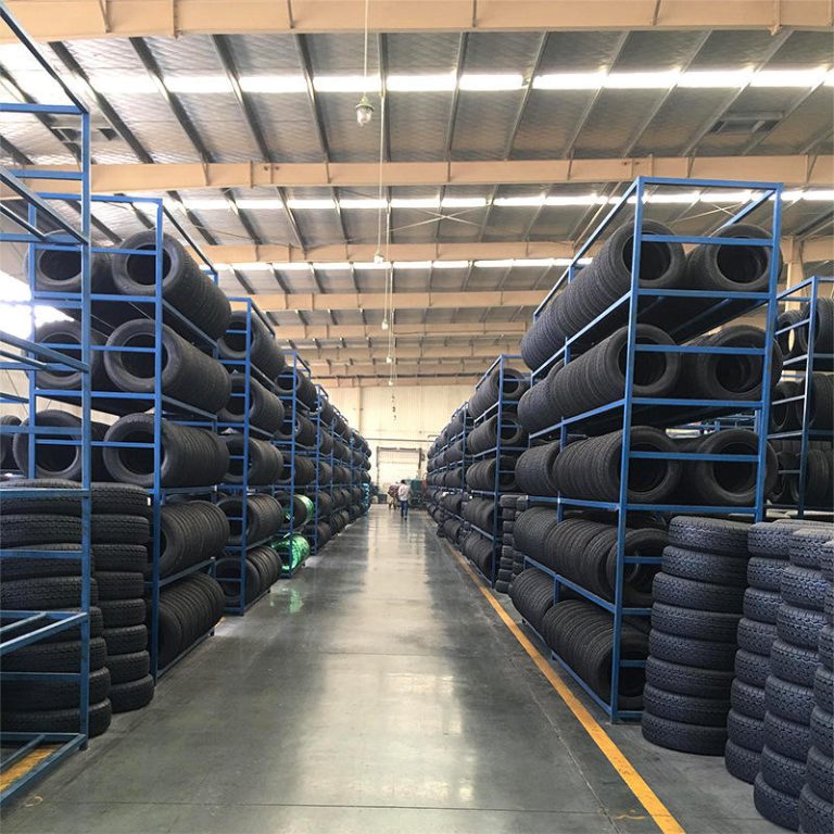 Heavy Duty Warehouse Tyre rack System Metal Stacking Truck Tire Storage Rack
