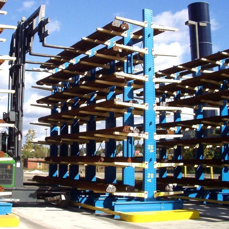 Direct factory pipe/lumber/structure storage metal cantilever rack