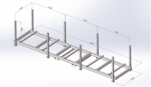 Efficient Steel Pallet Solutions for Pipe Storage Optimization