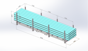 Unlock Vertical Storage Potential: A Case Study in Optimizing Warehouse Space with Derack for Long Materials