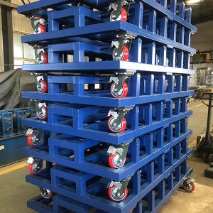 Streamline Float Glass Distribution with Heavy-Duty Plate Glass Storage Racks
