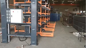 Automated storage for long parts (ASRS alternative)