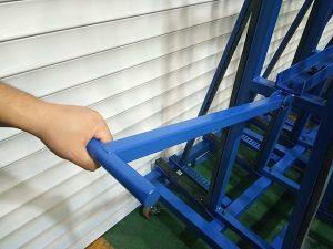 Scratch-Free A-Frame Racks