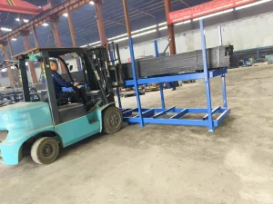 Heavy duty textile roll racks